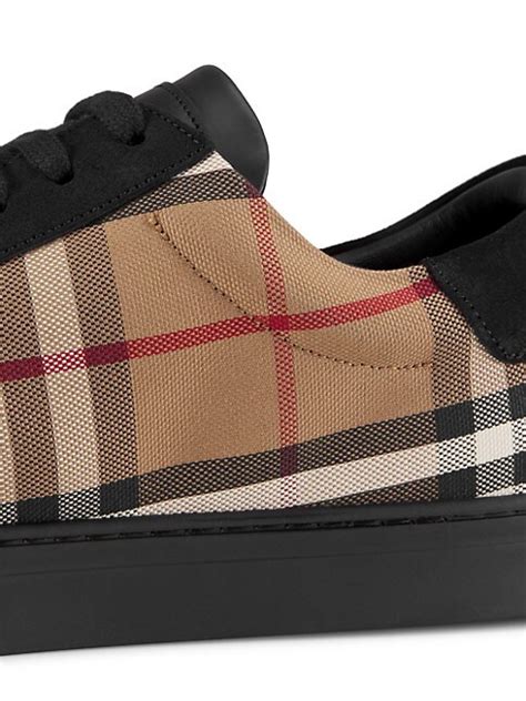 burberry robin mega check low-top sneakers|Burberry Robin Low Top Sneaker (Men) .